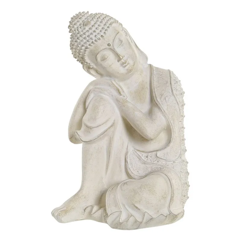 Декоративная фигура DKD Home Decor Серый Будда Смола (17 x 17 x 26 cm)