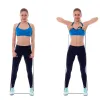 Fitneso juosta 2080x64x4,5mm 37-46kg