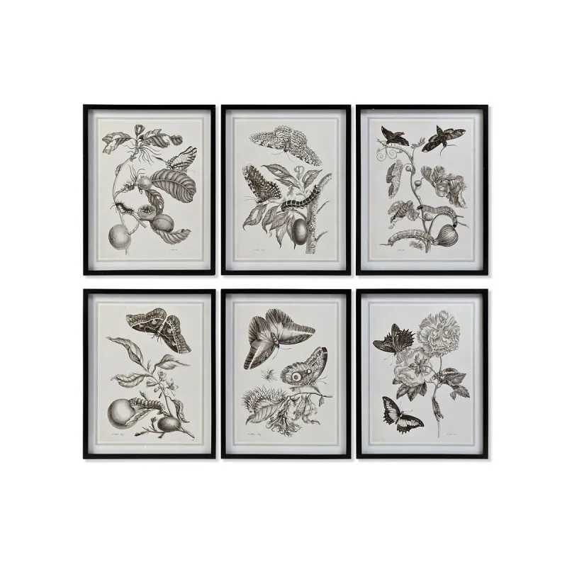 Картина DKD Home Decor Стеклянный Деревянный MDF 50 x 2,5 x 65 cm