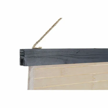Drobė DKD Home Decor Gėlės 60 x 2 x 90 cm Cottage (4 Dalys)