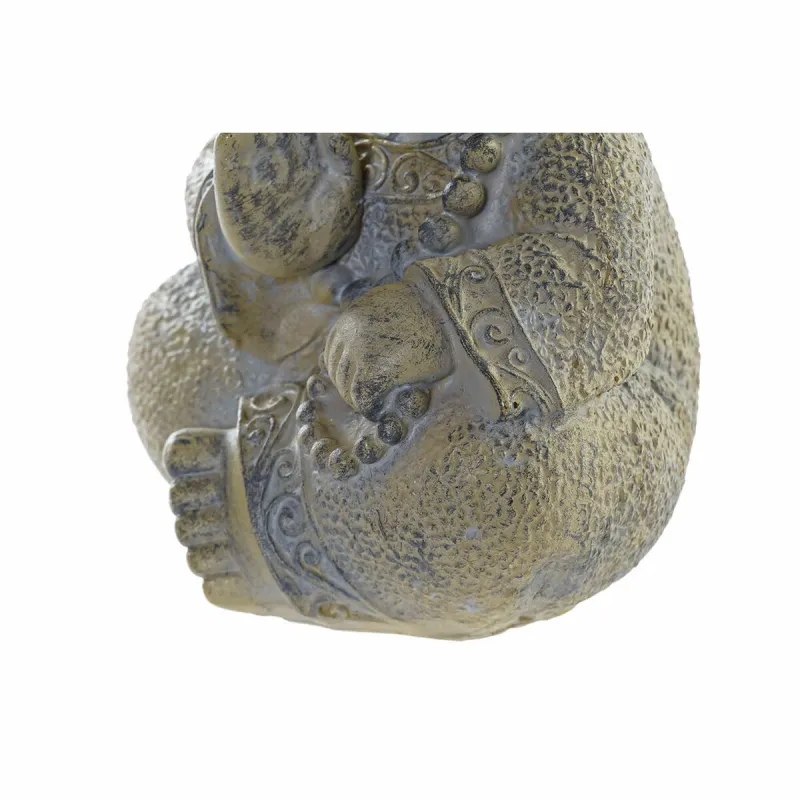 Dekoratyvinė figūrėlė DKD Home Decor Derva Šviesiai pilka Vienuolis (11 x 8.5 x 15.5 cm)