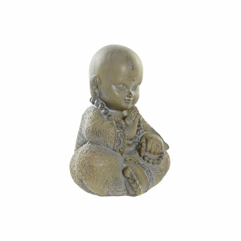 Декоративная фигура DKD Home Decor Смола Светло-серый Монах (11 x 8.5 x 15.5 cm)