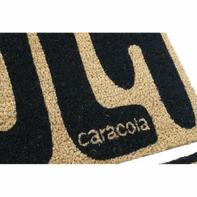 Дверной Коврик DKD Home Decor Hola Caracola PVC волокно (2 pcs) (60 x 40 x 1.5 cm)