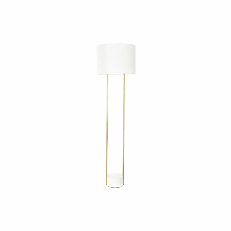 Grīdas lampa DKD Home Decor Balts Bronza Metāls Marmors 50 W 220 V 48 x 48 x 170 cm
