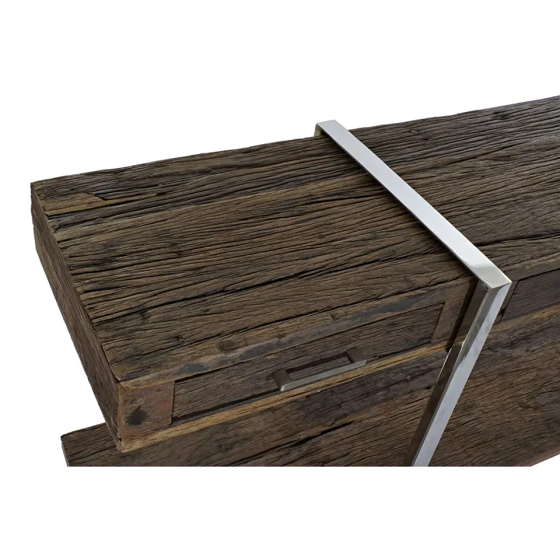 Мебель для прихожей DKD Home Decor Коричневый Серебристый 180 x 44 x 75 cm