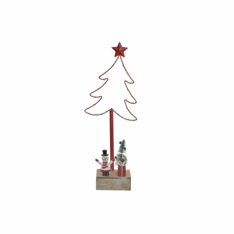 Naujametinė eglutė DKD Home Decor Metalinis LED (15 x 7 x 38 cm)