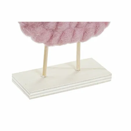 Ziemassvētku Nieciņš DKD Home Decor Poliesters Koks (2 pcs) (10 x 4 x 16 cm)