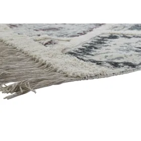Matto DKD Home Decor Valkoinen Punainen Puuvilla (200 x 290 x 1 cm)