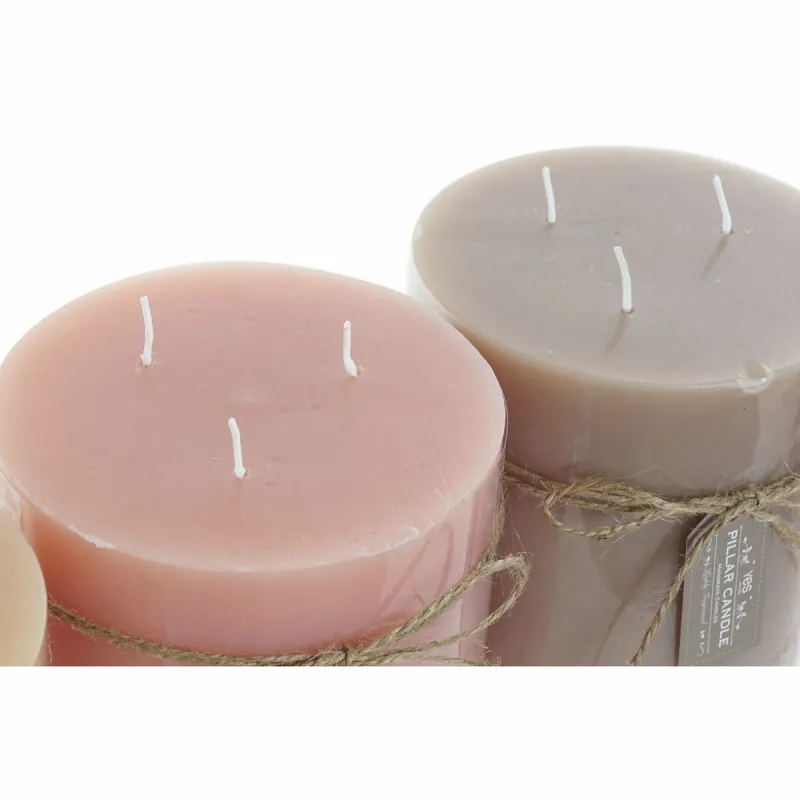 Svece DKD Home Decor (3 pcs) (12 x 12 x 12 cm)
