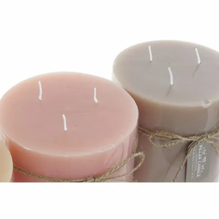 Kynttilä DKD Home Decor (3 pcs) (12 x 12 x 12 cm)