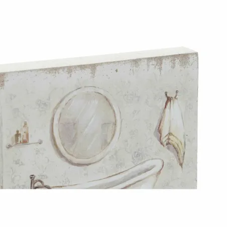 Glezna DKD Home Decor Koks MDF 20 x 3 x 20 cm