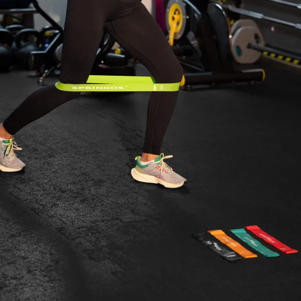 Set of resistance bands Springos PB0012 5 pieces 60 cm
