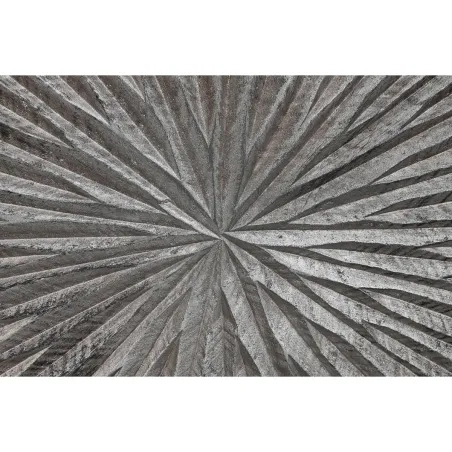 Sienų dekoracija DKD Home Decor 3D 121,5 x 2,5 x 122 cm Sidabras Šiuolaikiškas