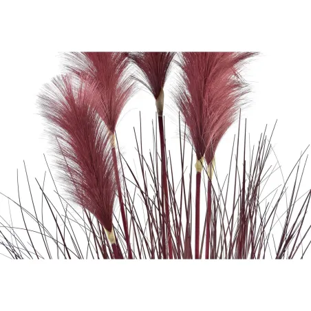 Dekoratīvs Augs DKD Home Decor Oranžs Polietilēns Bordo Misiņš 20 x 20 x 90 cm (2 gb.)