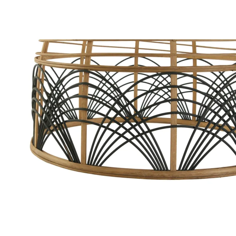 Kattolamppu DKD Home Decor Kaksivärinen 50 W 45 x 45 x 60 cm