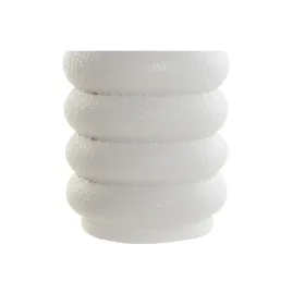Vaza DKD Home Decor Keramikinis Balta (11,5 x 9 x 19 cm)