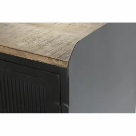 Indauja DKD Home Decor Juoda Auksinis Natūralus Metalinis Mango mediena 145 x 40 x 85 cm