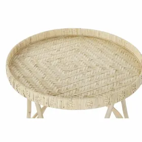 Mažas šoninis stalas DKD Home Decor Ruda 60 x 60 x 52 cm