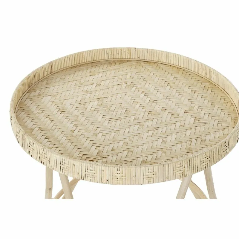 Mažas šoninis stalas DKD Home Decor Ruda 60 x 60 x 52 cm