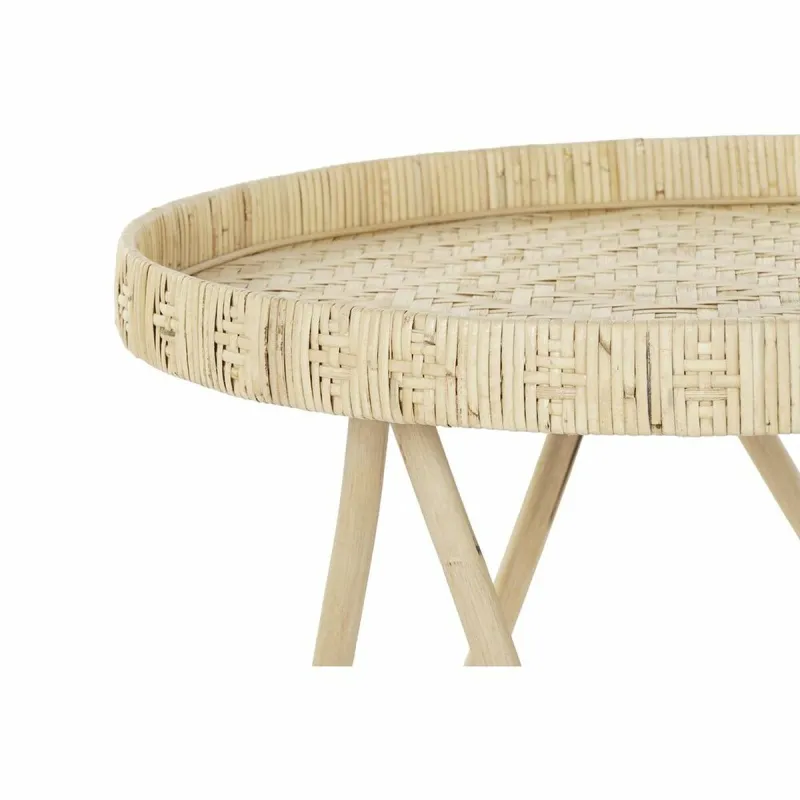 Mažas šoninis stalas DKD Home Decor Ruda 60 x 60 x 52 cm