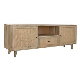 Televizoriaus baldai DKD Home Decor Natūralus Ruda Mango mediena 180 x 40 x 60 cm