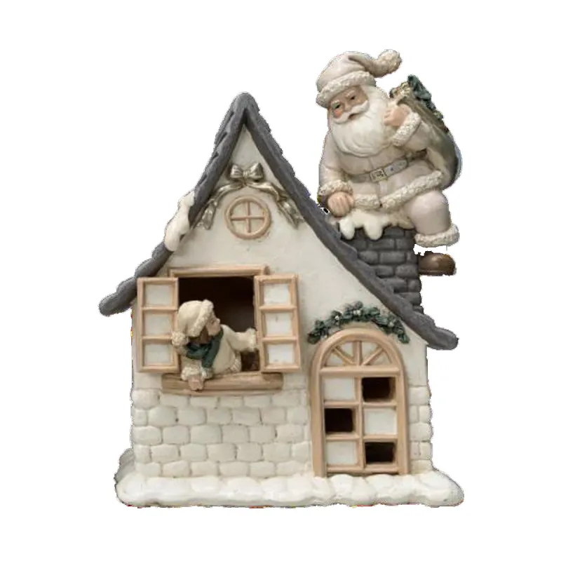 Christmas bauble DKD Home Decor Resin (16 x 8 x 18,5 cm) (2 Units)