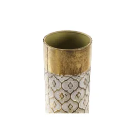 Žvakidė DKD Home Decor Auksinis Metalinis (11 x 11 x 41 cm) (2 unidades)