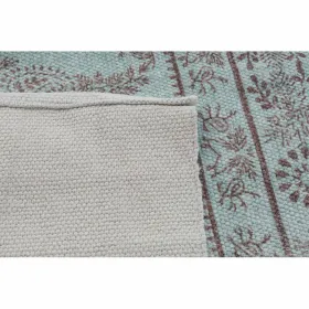Paklājs DKD Home Decor 120 x 180 x 0,4 cm Zils Poliesters Zaļš Arābija (2 gb.)