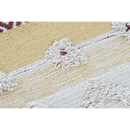 Tyynysuoja DKD Home Decor Monivärinen Hapsu Boho (60 x 60 x 2 cm)