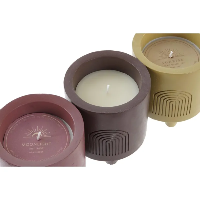 Tuoksukynttilä DKD Home Decor (150 g) (3 osaa)