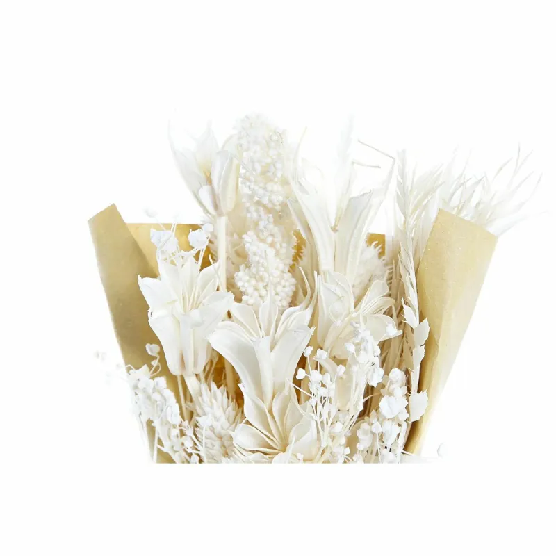 Krūva DKD Home Decor Rusvai gelsva Geltona Džiovinta gėlė (10 x 5 x 18 cm) (2 vnt.)