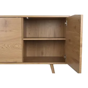 Puhvetkapp DKD Home Decor Naturaalne Metall Puit MDF 160 x 45 x 75 cm