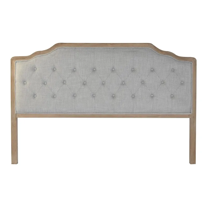 Galvūgalio lenta DKD Home Decor Šviesiai pilka Ąžuolas 180 x 10 x 120 cm