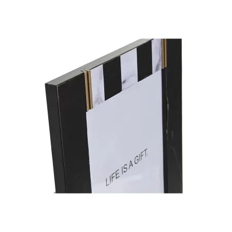 Fotoraam DKD Home Decor Metall Kahevärviline Puit MDF (20,8 x 1,5 x 25,8 cm)