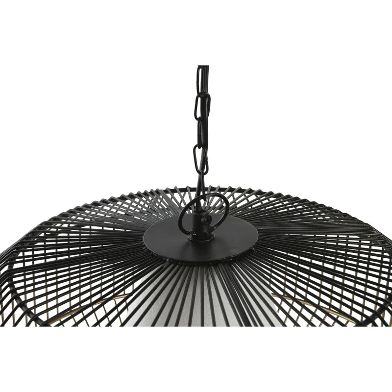 Pakabinamas apšvietimas DKD Home Decor 42 x 42 x 23 cm Juoda Auksinis Geležis 50 W