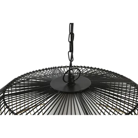 Pakabinamas apšvietimas DKD Home Decor 42 x 42 x 23 cm Juoda Auksinis Geležis 50 W
