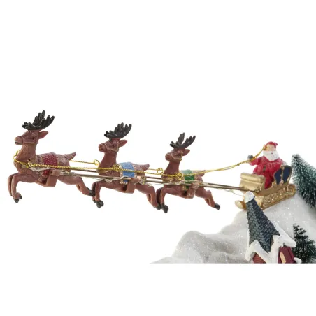 Новогоднее украшение DKD Home Decor Разноцветный 34 x 18 x 27,5 cm