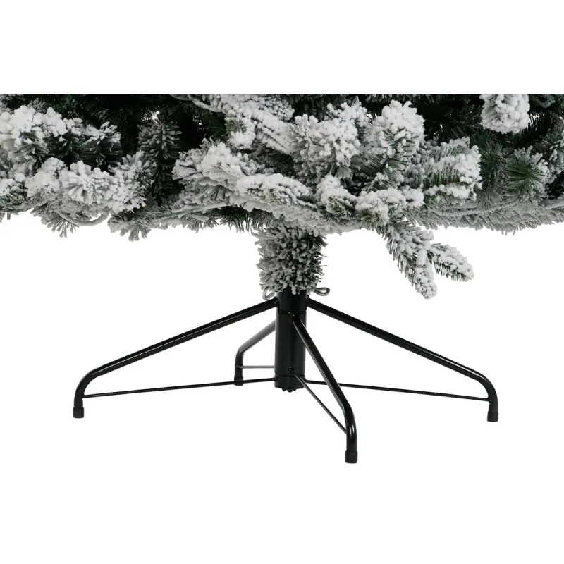 Joulupuu DKD Home Decor Valkoinen Vihreä Polyetyleeni Lumisade 140 x 140 x 210 cm