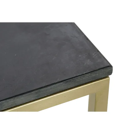 Centrinis stalas DKD Home Decor Juoda Auksinis Marmurą Geležis 100 x 61 x 43 cm