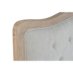 Päätylevy DKD Home Decor Harmaa Kumipuu 160 x 10 x 120 cm