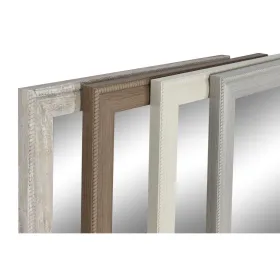 Seinapeegel Home ESPRIT Valge Pruun Beež Hall Kristall polüstüreen 36 x 2 x 125 cm (4 Ühikut)