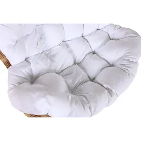 Keinutuoli Home ESPRIT Valkoinen Ruskea Teräs 108 x 108 x 80 cm