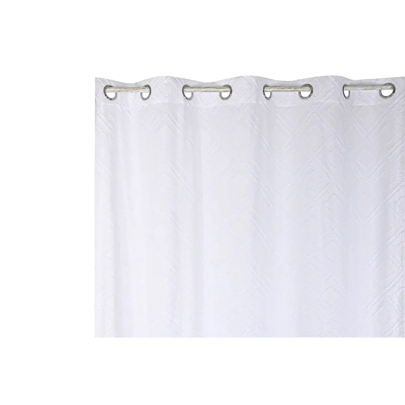 занавес Home ESPRIT Белый 140 x 260 x 260 cm вышивка
