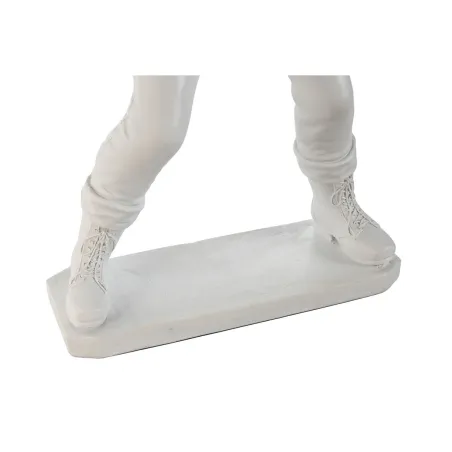 Stalinė lempa Home ESPRIT Balta Auksinis Derva 220 V 32 x 13 x 52 cm