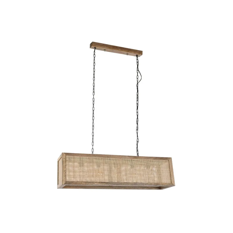 Pakabinamas apšvietimas Home ESPRIT Ruda Mango mediena 50 W 100 x 27 x 27 cm