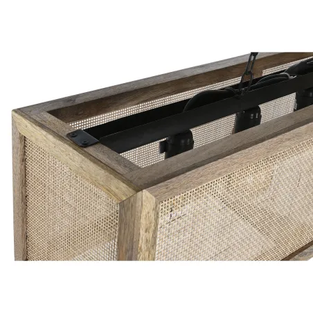 Kattolamppu Home ESPRIT Ruskea Mangopuu 50 W 100 x 27 x 27 cm