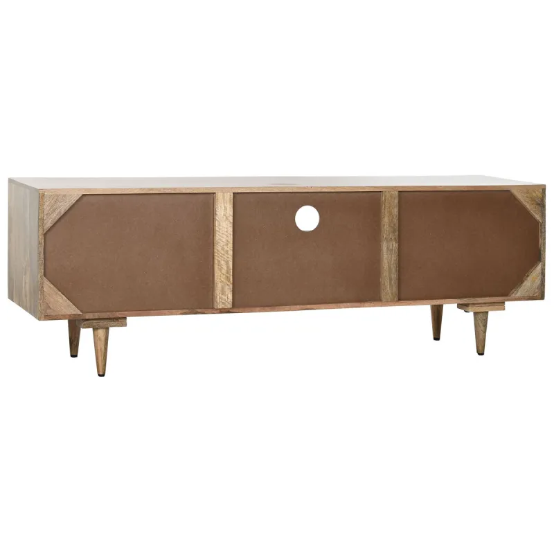 Televizoriaus baldai Home ESPRIT Balta Mango mediena 160 x 41 x 55 cm