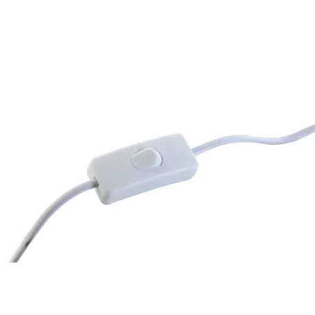 Galda lampa Home ESPRIT Balts Bēšs Keramika 220 V 15 x 15 x 28 cm (2 gb.)