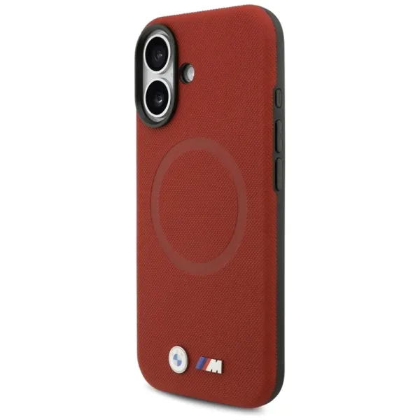 BMW M FW Metal Logo MagSafe - Case iPhone 17 (red)