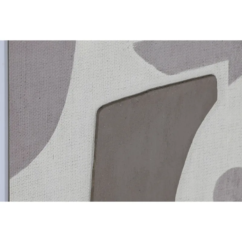 Canvas Home ESPRIT Bēšs Pelēks Abstrakts Moderns 40 x 3 x 50 cm (2 gb.)
